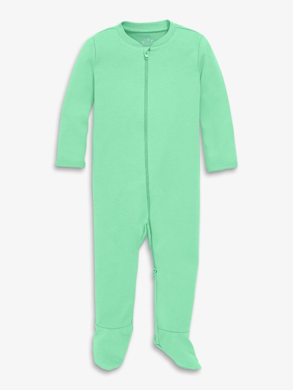Primary Baby organic zip footie Size 6-9clover / 6-9 / In stock